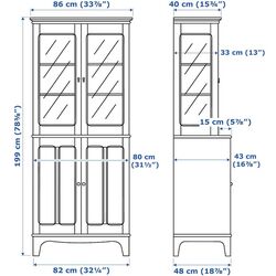 Комплект офисной мебели Ikea Lommarp/Bjorkberget (Сине-зеленый) Thumb
