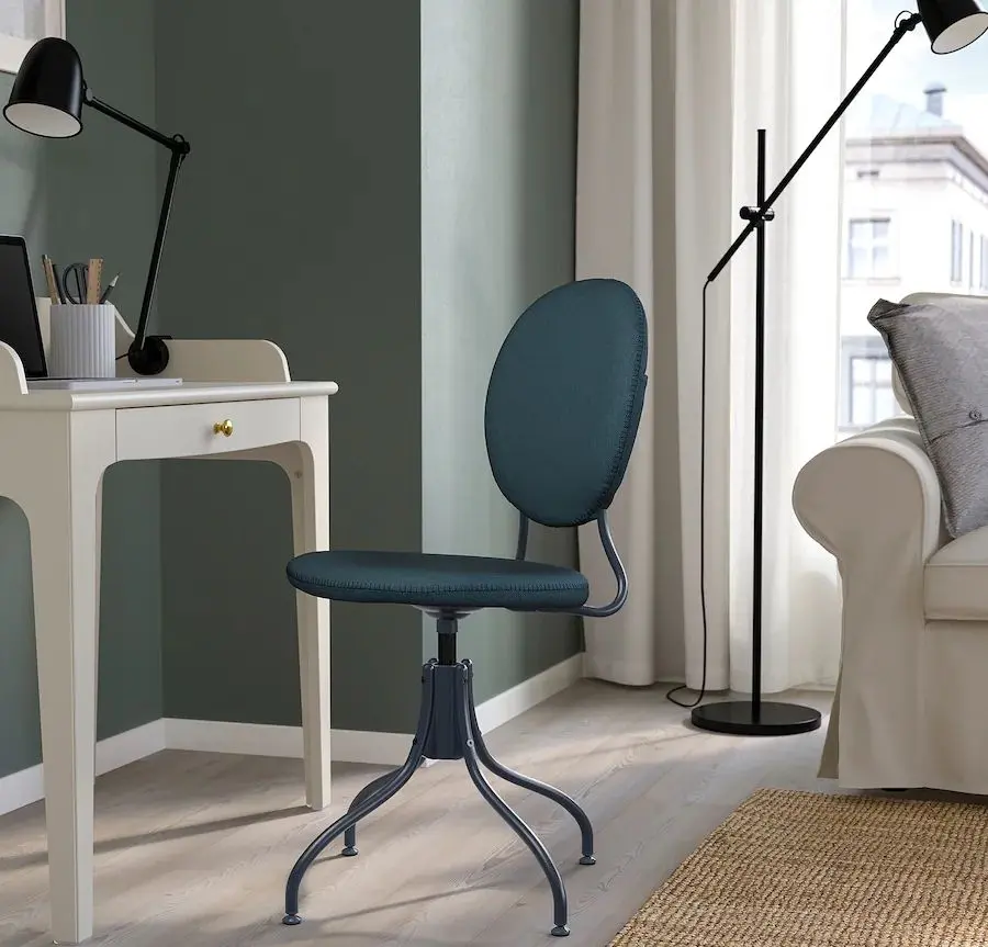 Комплект офисной мебели Ikea Lommarp/Bjorkberget (Сине-зеленый) - 17