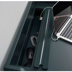 Комплект офисной мебели Ikea Lommarp/Bjorkberget (Сине-зеленый) Thumb