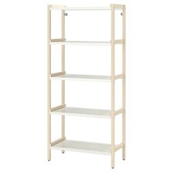 Set de mobila pentru oficiu Ikea Trotten/Flintan/Ekenabben (Bej/Alb) Thumb