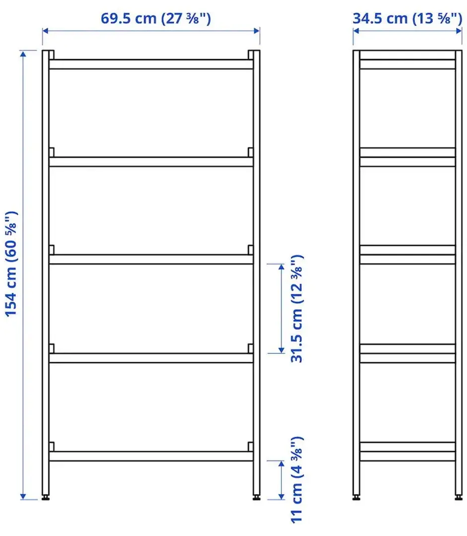 Set de mobila pentru oficiu Ikea Trotten/Flintan/Ekenabben (Bej/Alb)