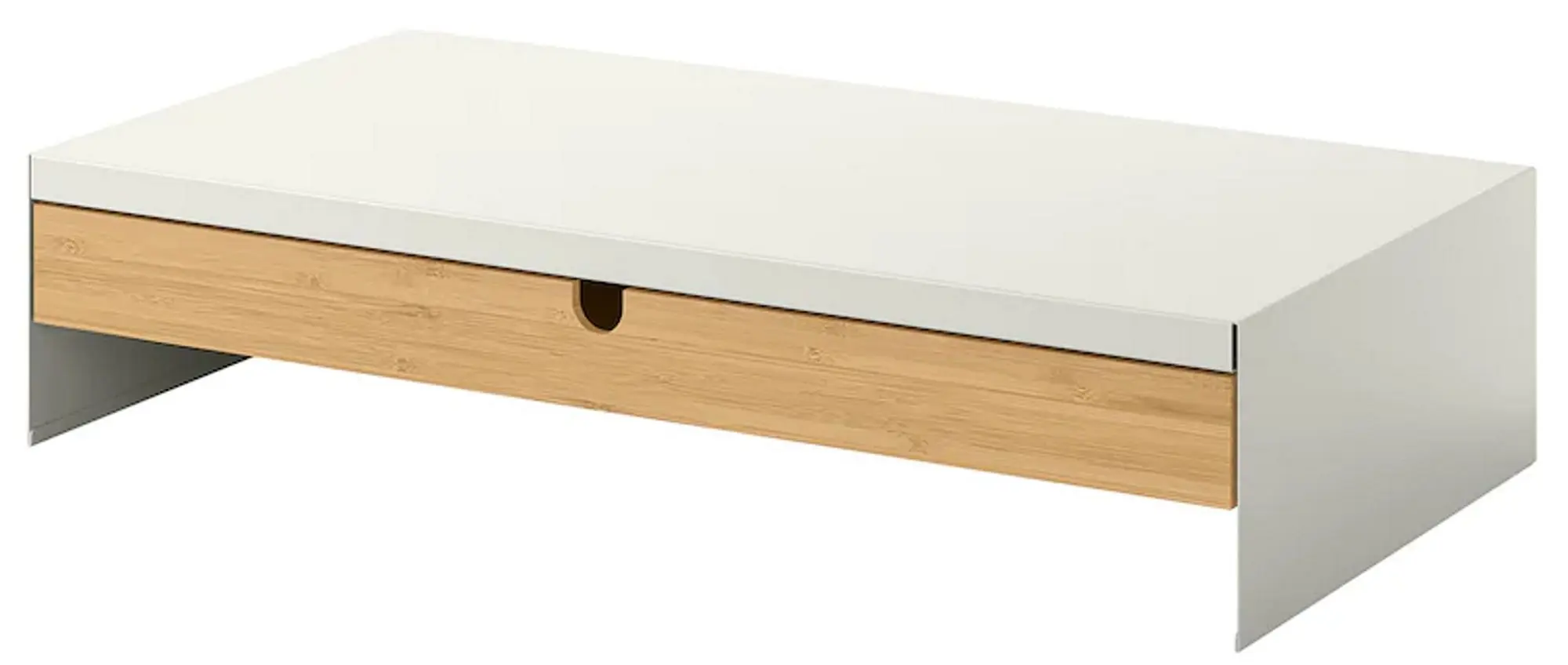 Set de mobila pentru oficiu Ikea Trotten/Langfjall/Lappviken (Alb/Gri)