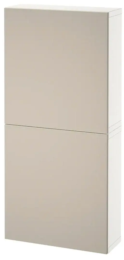 Set de mobila pentru oficiu Ikea Trotten/Lidkullen/Besta/Lappviken (Bej/Alb)