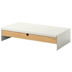 Set de mobila pentru oficiu Ikea Trotten/Lidkullen/Besta/Lappviken (Bej/Alb) Thumb