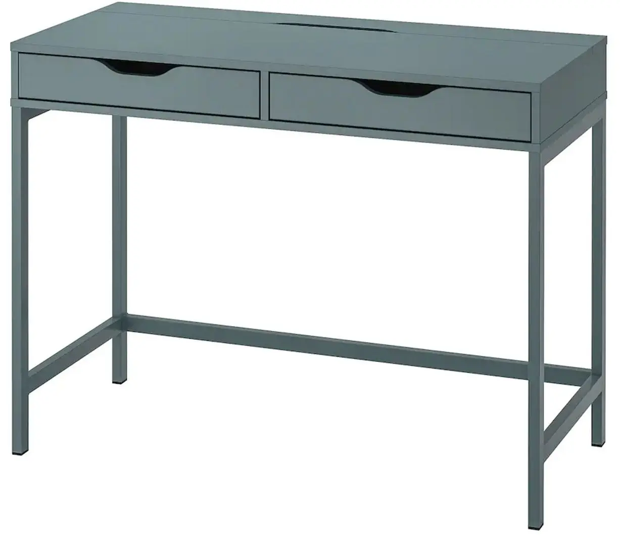 Masa de birou Ikea Alex 100x48 (Gri-turcoaz)