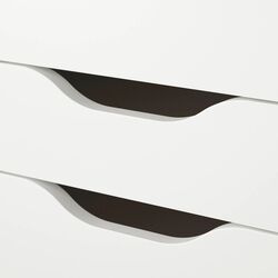 Masa de birou Ikea Alex 132x58 (Alb) Thumb