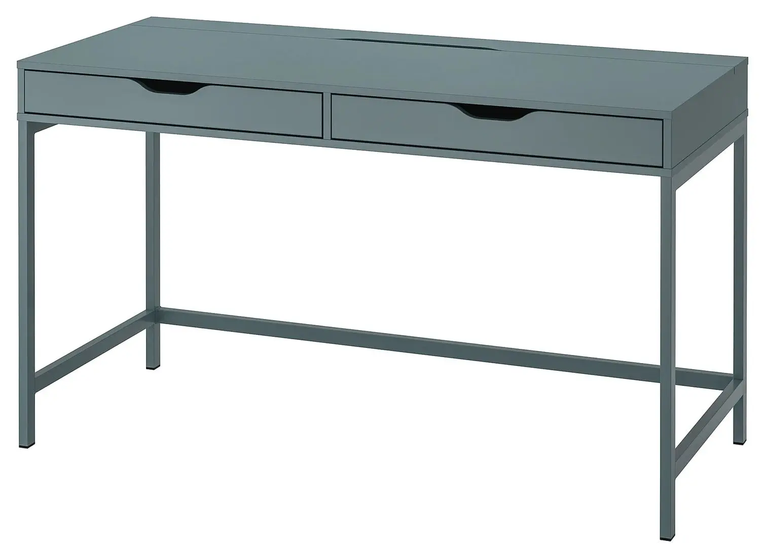 Masa de birou Ikea Alex 132x58 (Gri-turcoaz)