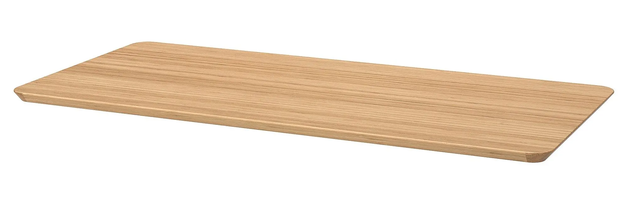 Masa de birou Ikea Anfallare/Alex 140x65 (Bambus/Alb)