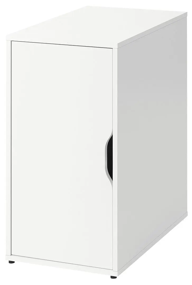 Masa de birou Ikea Anfallare/Alex 140x65 (Bambus/Alb)