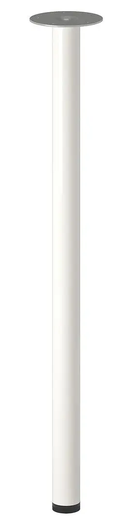 Masa de birou Ikea Anfallare/Alex 140x65 (Bambus/Alb)