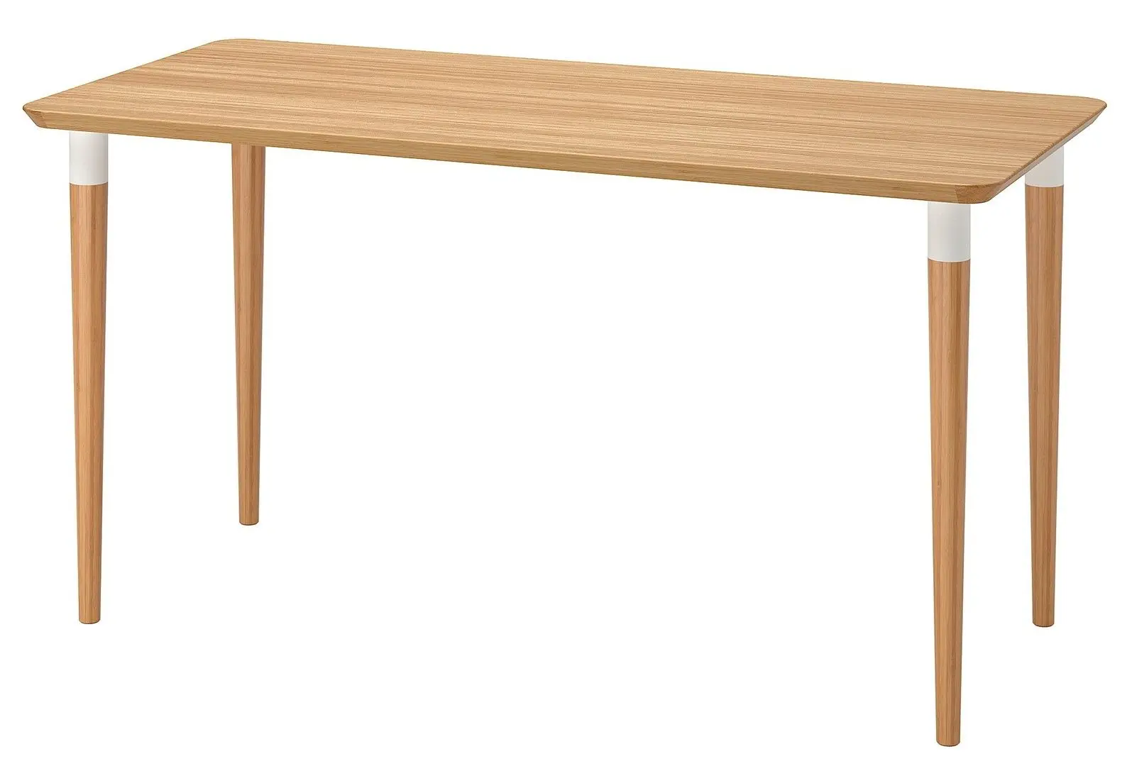 Masa de birou Ikea Anfallare/Hilver 140x65 (Bambus)