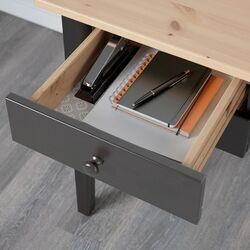 Masa de birou Ikea Arkelstorp 140x70 (Negru) Thumb