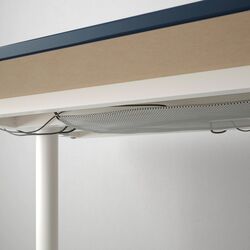 Письменный стол Ikea Bekant линолеум 160x80 (Синий/Белый) Thumb