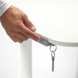 Письменный стол Ikea Bekant с электро-регулировкой высоты 160x80 (Белый) Thumb