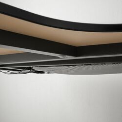 Письменный стол Ikea Bekant левый угол/ясеневый шпон 160x110 (Черный) Thumb