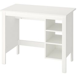Masa de birou Ikea Brusali 90x52 (Alb)