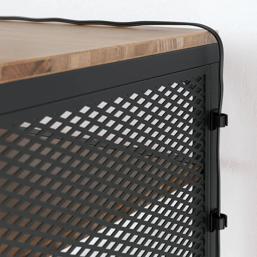 Masa de birou Ikea Fjallbo 100x36 (Negru)