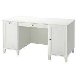Masa de birou Ikea Idanas 152x70 (Alb)