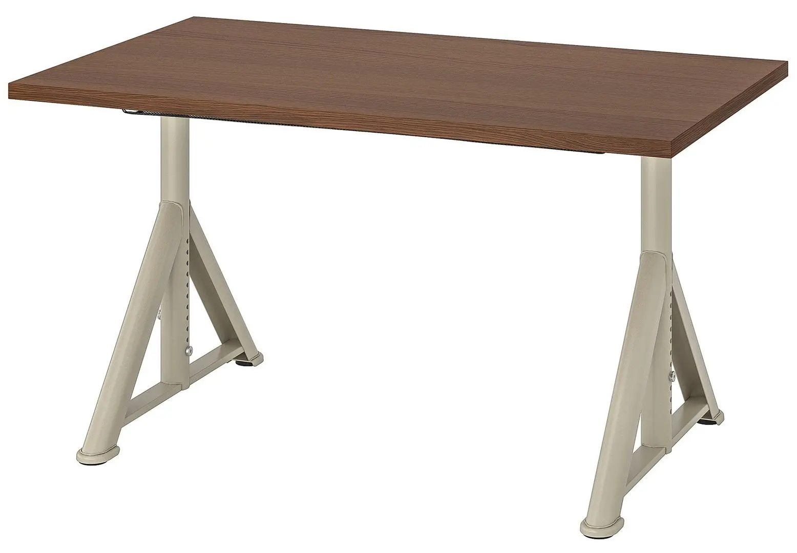 Masa de birou Ikea Idasen 120x70 (Maro/Bej)