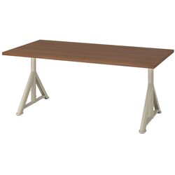Письменный стол Ikea Idasen 160x80 (Коричневый/Бежевый) Thumb