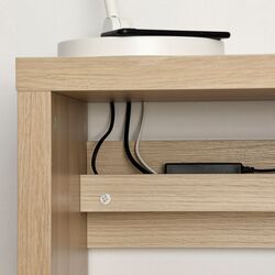 Masa de birou Ikea Kallax 111x39x77 (Aspect Stejar Albit) Thumb