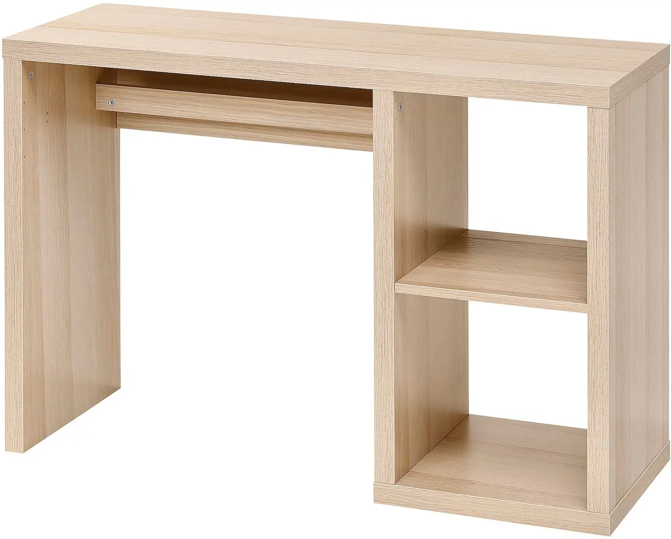 Masa de birou Ikea Kallax 111x39x77 (Aspect Stejar Albit)