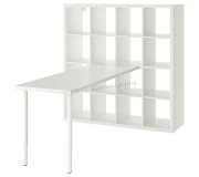 Письменный стол Ikea Kallax/Lagkapten 147x179x147 (Белый)