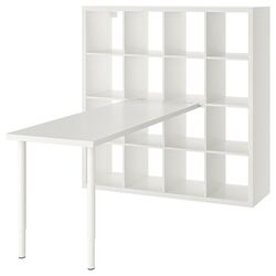 Masa de birou Ikea Kallax/Lagkapten 147x179x147 (Alb)