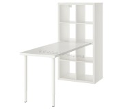 Письменный стол Ikea Kallax/Lagkapten 77x159x147 (Белый)