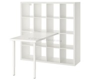 Письменный стол Ikea Kallax/Linnmon 147x139x147 (Белый)