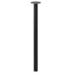 Masa de birou Ikea Lagkapten/Adils 120x60 (Gri-Turcoaz/Negru) Thumb