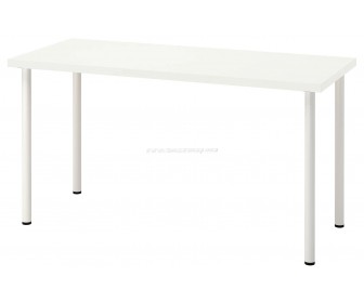 Masa de birou Ikea Lagkapten/Adils 140x60 (Alb)