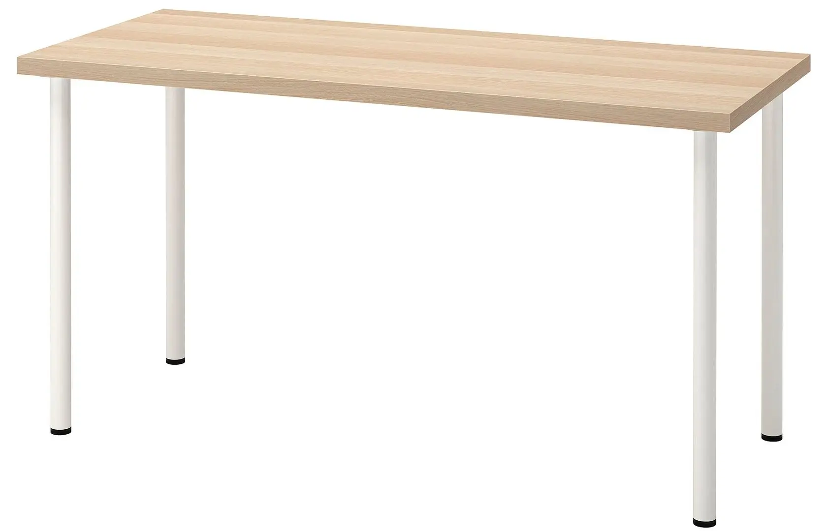 Masa de birou Ikea Lagkapten/Adils 140x60 (Aspect Stejar Antichizat/Alb)