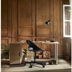 Masa de birou Ikea Lagkapten/Alex 1 usa 140x60 (Vopsit Alb/Aspect Stejar Alb) Thumb