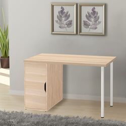 Письменный стол Ikea Lagkapten/Alex 120x60 (Белая Морилка/Под Белый Дуб)