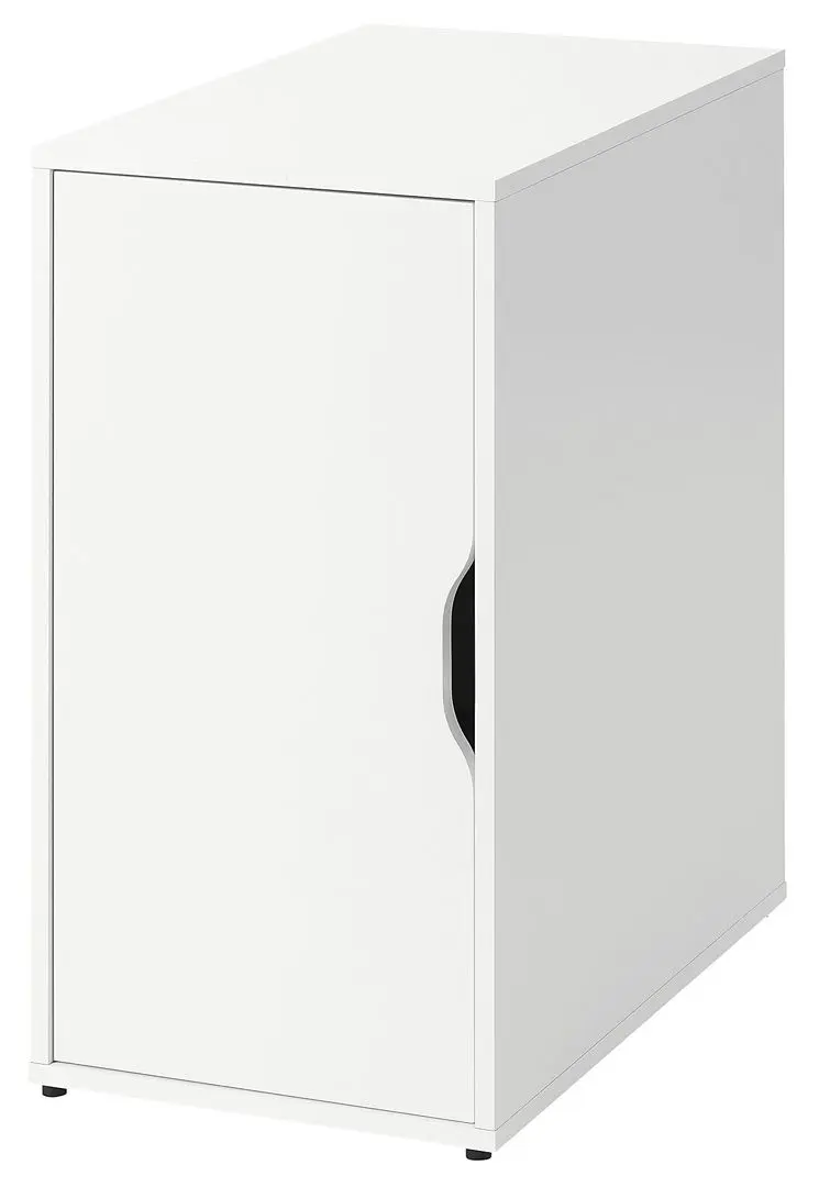 Masa de birou Ikea Lagkapten/Alex 140x60 (Vopsit Alb/Aspect Stejar Alb)