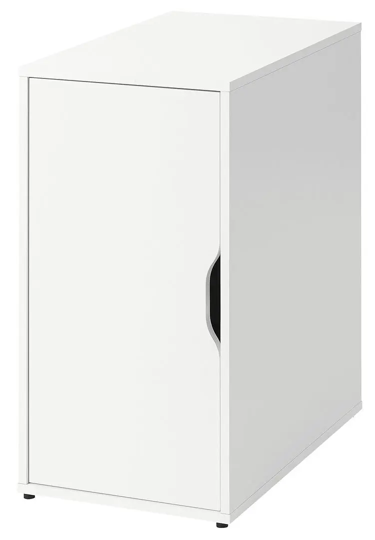 Masa de birou Ikea Lagkapten/Alex usa/sertare 140x60 (Alb)