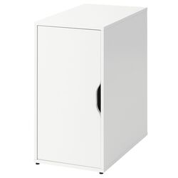 Письменный стол Ikea Lagkapten/Alex дверца/ящики 140x60 (Белый/Под Белый Дуб) Thumb