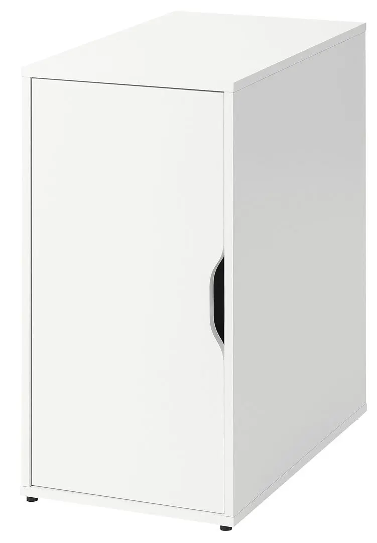 Письменный стол Ikea Lagkapten/Alex дверца/ящики 140x60 (Белый/Под Белый Дуб)