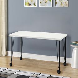 Masa de birou Ikea Lagkapten/Krille 120x60 (Alb/Negru)