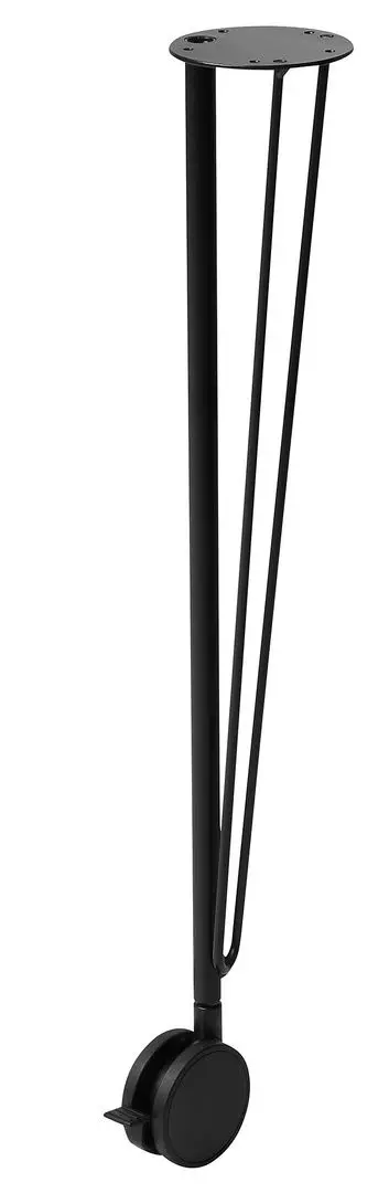 Masa de birou Ikea Lagkapten/Krille 120x60 (Gri-Turcoaz/Negru)