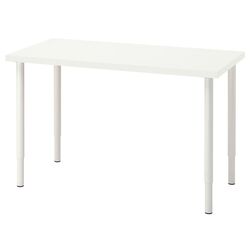 Masa de birou Ikea Lagkapten/Olov 120x60 (Alb)