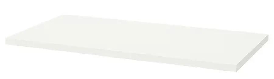 Masa de birou Ikea Lagkapten/Olov 120x60 (Alb)