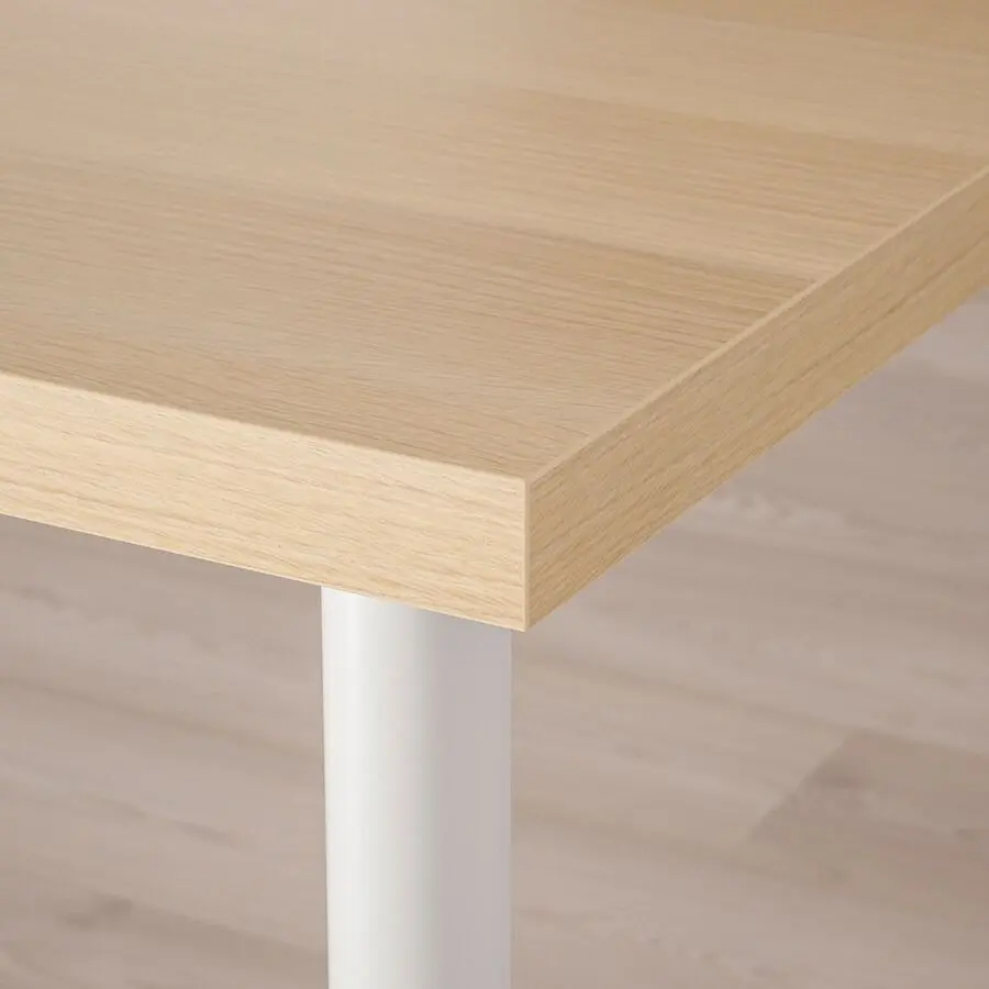 Masa de birou Ikea Lagkapten/Olov 120x60 (Aspect Stejar Antichizat/Alb)