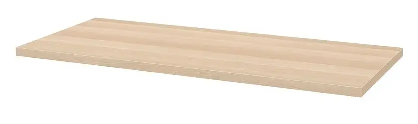 Masa de birou Ikea Lagkapten/Olov 140x60 (Aspect Stejar Antichizat/Alb)