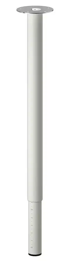 Masa de birou Ikea Lagkapten/Olov 140x60 (Aspect Stejar Antichizat/Alb)