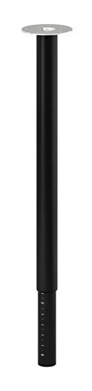 Masa de birou Ikea Lagkapten/Olov 140x60 (Gri-Turcoaz/Negru)