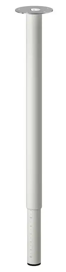 Письменный стол Ikea Lagkapten/Olov 200x60 (Под Беленый Дуб/Белый) - 3