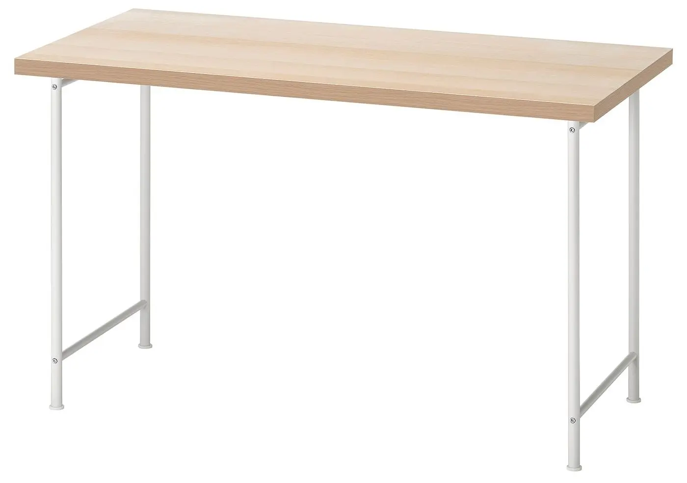Masa de birou Ikea Lagkapten/Spand 120x60 (Aspect Stejar Antichizat/Alb)