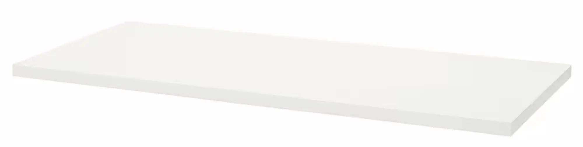 Masa de birou Ikea Lagkapten/Spand 2 rafturi 140x60 (Alb)